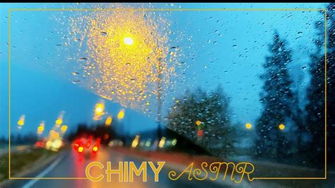 Asmr Suomi Calm Rain Sounds Road Trip In Finland Gloomy Weather Will