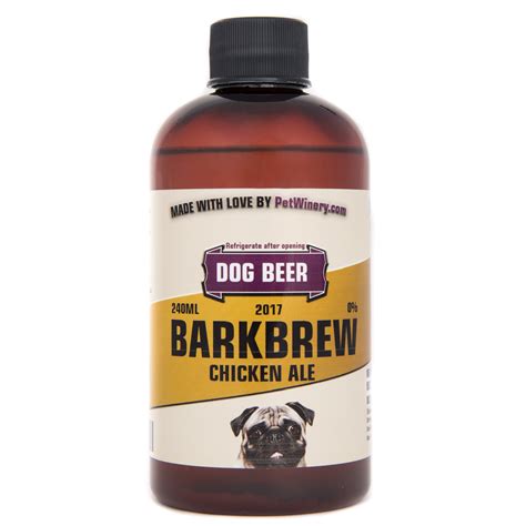 Bark Brew Chicken Ale Dog Beer A Style Photography Pet Product