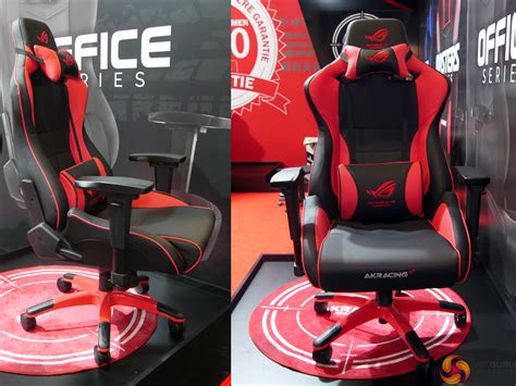 La tecnologia non dorme mai, e nemmeno l'azione dovrebbe farlo. AKRacing release an ASUS Republic Of Gamers chair - KitGuru
