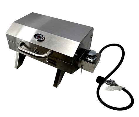 Enjoy a perfectly sizzled steak, burgers, or hot dogs over an open fire pit in your backyard, the park, or while camping. Buy Portable Stainless Steel BBQ - Single Burner Barbecue ...