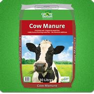 Ensure a manure and soil depth of at least 2 inches is achieved. Cow manure | Aumann's Garden Supplies