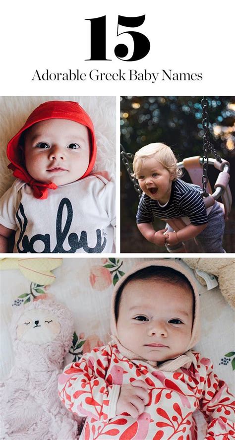 The 15 Most Adorable Greek Baby Names Greek Baby Names Boys Greek