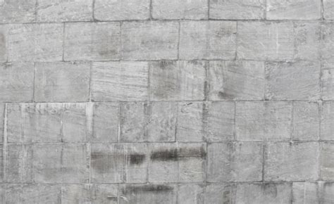 Panorama Cement Block Wall Texture Background Stock Photo By