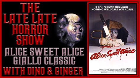 Alice Sweet Alice Giallo Classic Movie Review With Dino Ginger Youtube