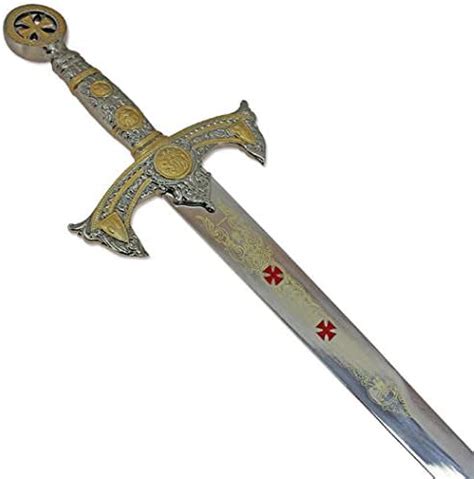 Knights Templar Medieval Sword 5o2 Pk1066