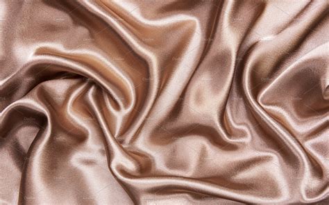 Brown Silk Background Containing Beige Abstract And Texture High Quality Abstract Stock