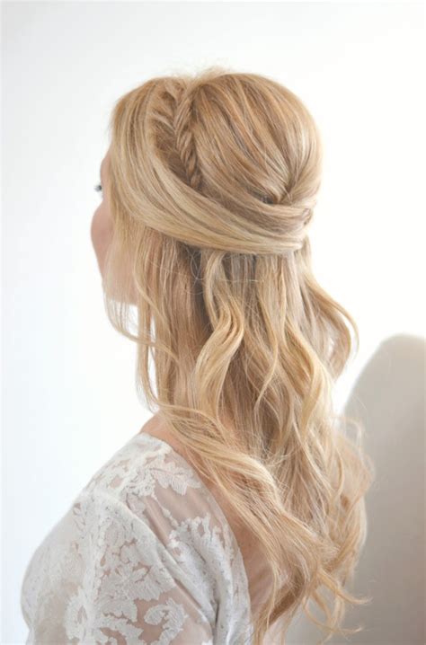 20 Awesome Half Up Half Down Wedding Hairstyle Ideas