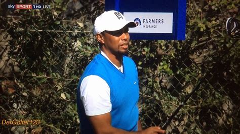 Tiger Woods First Round Farmers Insurance Open Youtube