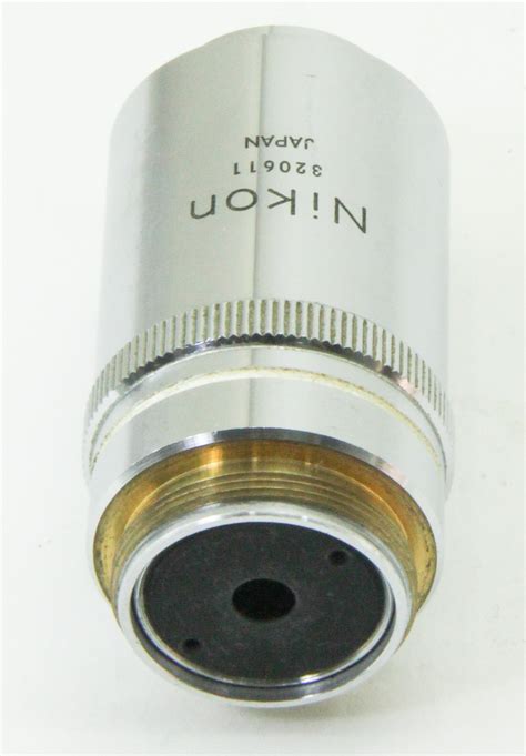 10792 Nikon 100x Microscope Objective Lens M Plan 100 Dic 090 Dry