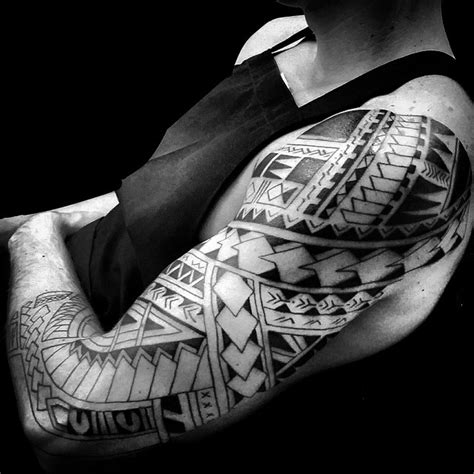 Samoan Warrior Tribal Tattoos