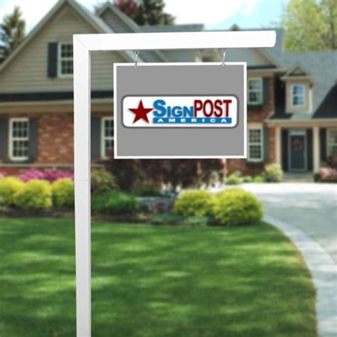 Custom Real Estate Sign Posts And Yard Signpost America