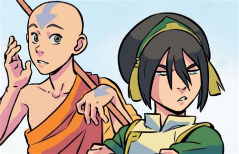 Toph And Aang Personajes De Avatar Avatar La Leyenda De Aang