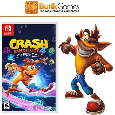 Jual Crash Bandicoot 4 Its Its About Time Nintendo Switch Di Seller