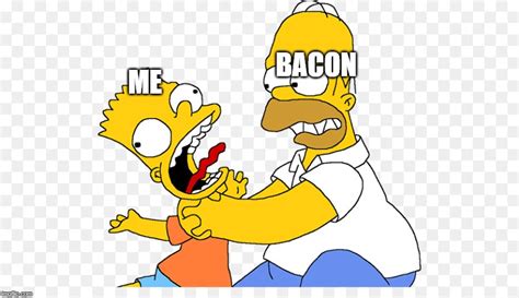 Homer Simpson Bacon Meme Captions Beautiful