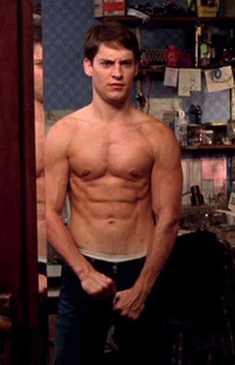 Tobey Maguire Shirtless Spiderman