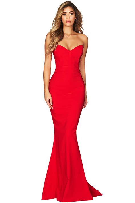 Prom Dress Mermaid Evening Dresses Strapless Evening Gowns Ball Gowns
