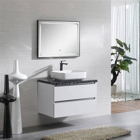 Additionally, bathroom cabinets can be both practical and appealing in providing storage in highly trafficked and usually confined. High Glossy White Wall Mounted Bathroom Cabinet