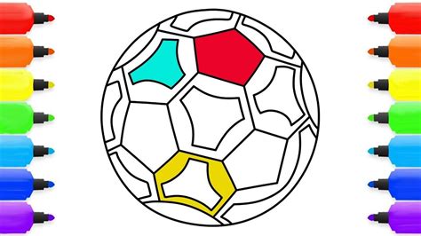 For even more picture relevant to the one given above your kids can browse the below related images section at the you might find many other interesting coloring picture to work with. Coloring Pages Soccer Ball, How to Draw Toys for Children ...