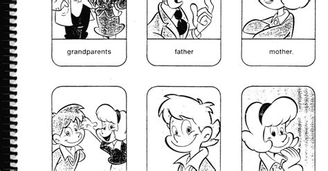 Imagenes para colorear de la. Fichas de inglés: Ficha Family 3: Family Vocabulary