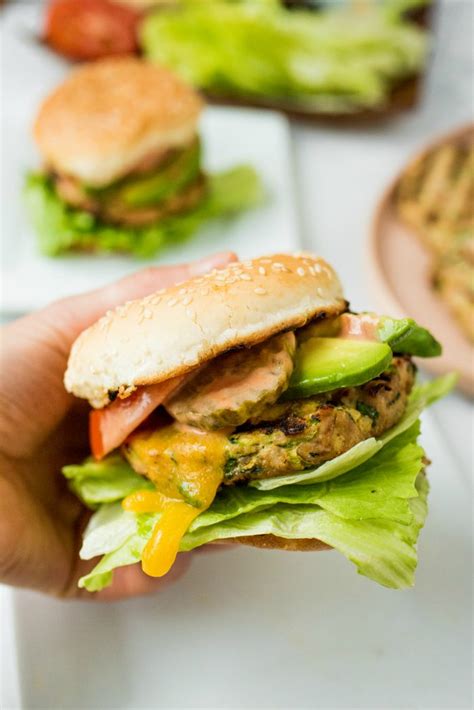 Summer Zucchini Turkey Burgers Reluctant Entertainer