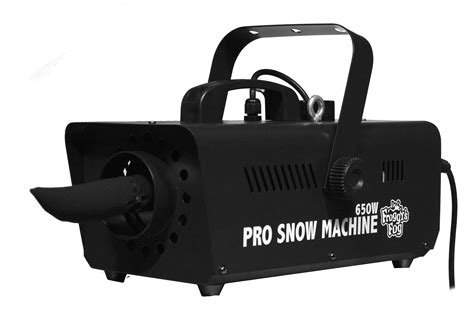 Froggys Fog Pro Snow Machine Completely Variable Output 650 Watt