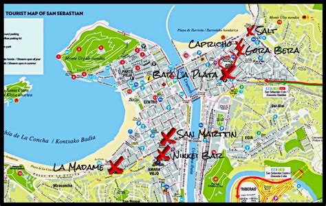 How to Spend 7 Days in San Sebastián San sebastian Route map