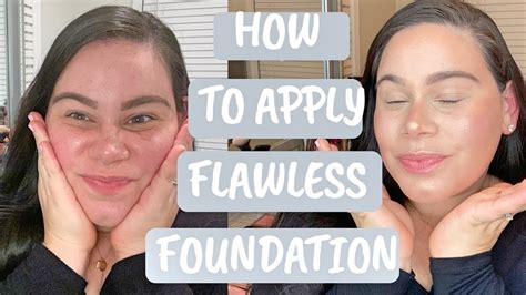 How To Apply Flawless Foundation For Beginners Tips For A Flawless