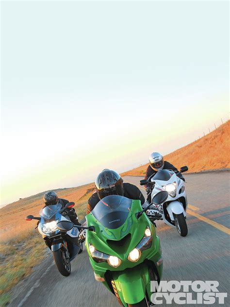 The best of street motorbikes takes on 1/4 mile race. BMW K1300S HP vs. Kawasaki Ninja ZX-14R vs. Suzuki ...