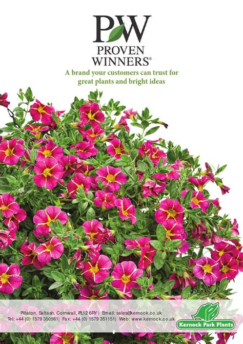 Proven Winners 2014 Catalogue By Kernock Park Plants Issuu