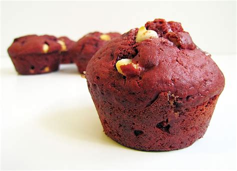 Red Velvet Muffins Sweet Galore