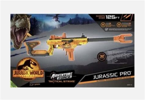Jurassic World Dominion Pro Ultimate Tranquilizer Dart Blaster Jurassic Park Dart Guns And Soft