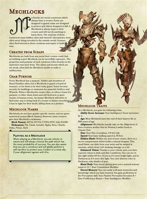 Dnd 5e Homebrew In 2020 Dungeons And Dragons Classes Dungeons And