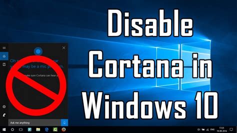 How To Disable Cortana Windows Permanently TechSpite