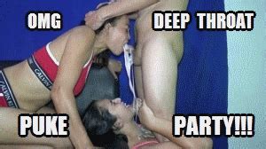 DEEP THROAT FUCKING PUKING PARTY INCREDIBLE THROW UP AND PUKE SWAPPING