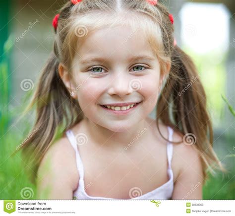 Pretty Little Girl Stock Image Image Of Care Fresh
