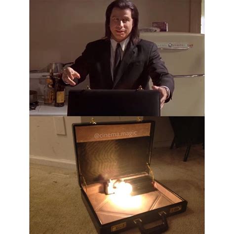 Cinema Magic On Instagram What S Actually Inside The Briefcase From Pulp Fiction The