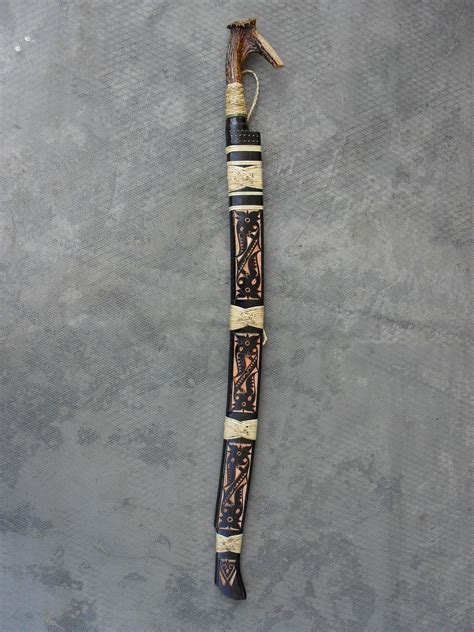 Parang sword iban race from borneo malaysia. Parang Ilang Sarawak / Borneo Sword