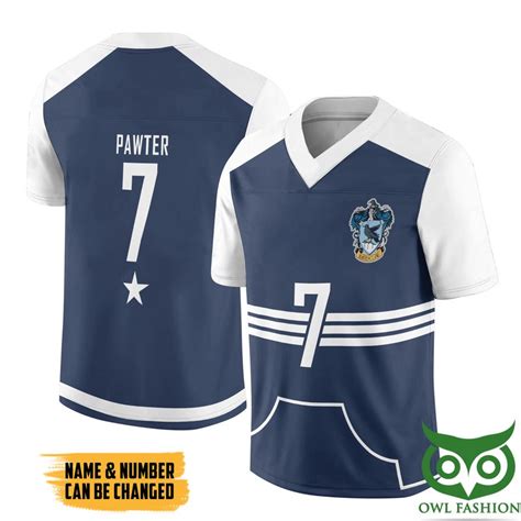 Harry Potter Quidditch Ravenclaw Custom Name Number Jersey Owl