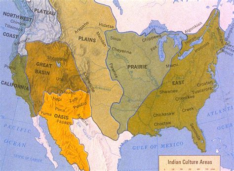 Us History Maps Native American Map Native American History North