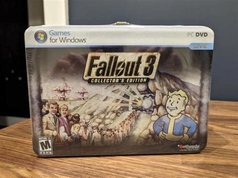 Fallout 3 Collectors Edition New Item Box And Manual Pc Games
