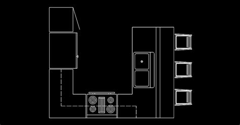 En autocad, un bloque es una recopilación de objetos que se combinan para formar un único objeto guardado. Bloques Autocad Cocina integral en 2d - DWGAutoCAD.com