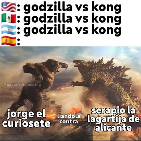 Los Mejores Memes De Godzilla Vs Kong Antes De Su Estreno