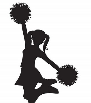 Image result for Cheer Silhouette