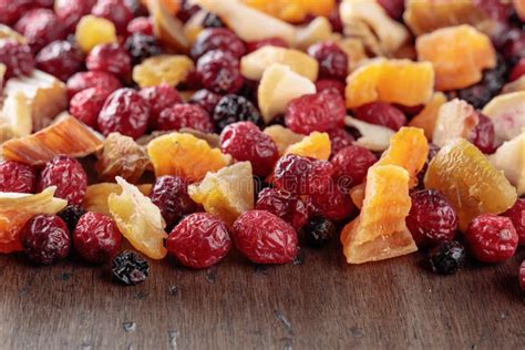 Dried Fruits And Berries Stock Photo Image Of Cranberry 110729692