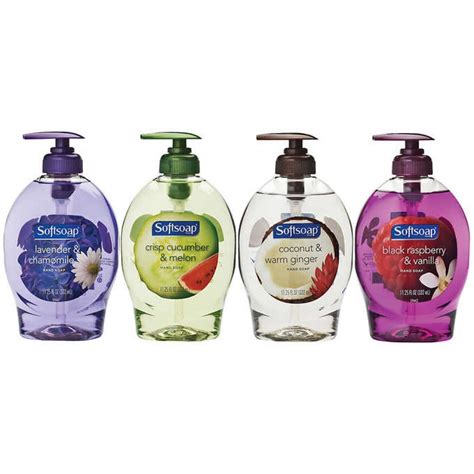 Softsoap Hand Soap Variety Pack 1125 Fl Oz 4 Count