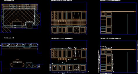 Kitchen Layout Plan DWG Plan for AutoCAD • Designs CAD