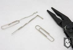 This naturally means that we will need two paperclips as it's sadly not possible to pick a this will help you make smaller and more precise bends, which will help your paperclip lock pick fit and slide within the lock more easily. Pick a Lock with a Bobby Pin | See best ideas about Bobby ...