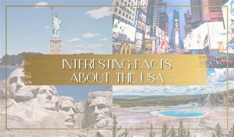 Cool And Interesting Facts About The Usa