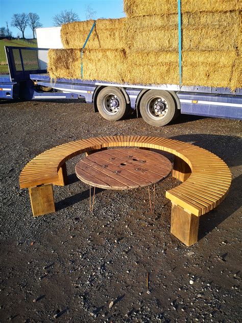 Circular Benches For Hire Event Furniture By Tarren