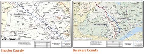 Chester County Pa Township Map Maping Resources